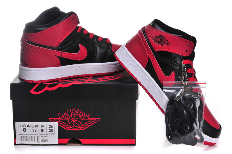 Air Jordan Women Shoes Black/Red/ Online